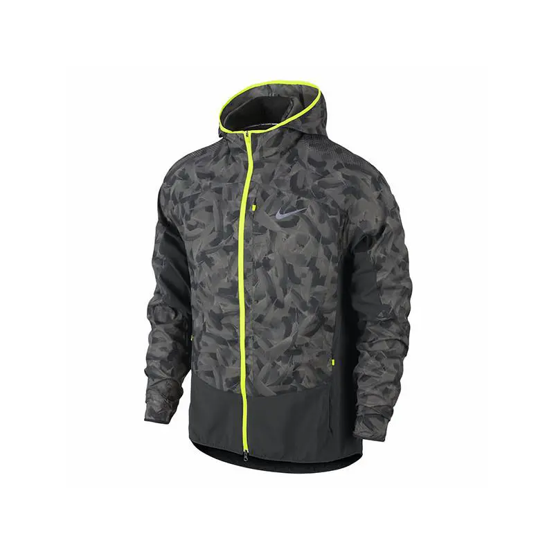 Nike clothing - Light Ash/Dark Ash with Yellow Trim 1