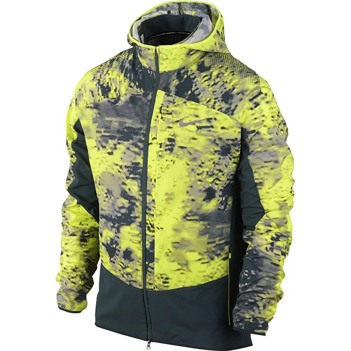 Nike clothing - Light Ash/Dark Ash with Yellow Trim 4