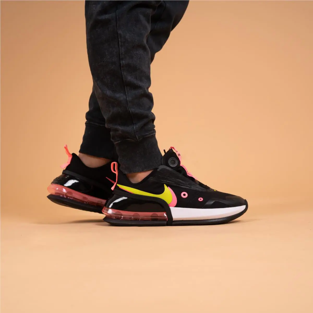 Nike shoes - Black, Cyber, Sunset Pulse, White 8