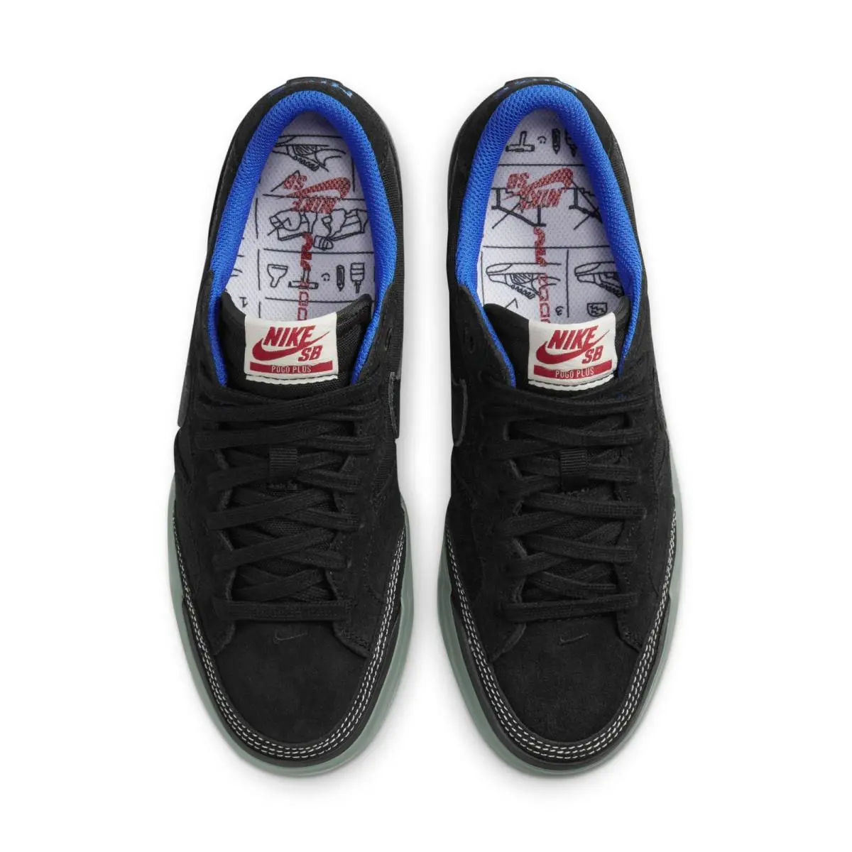Nike shoes - Black/Hyper Royal/Gum Light Brown/Black 2