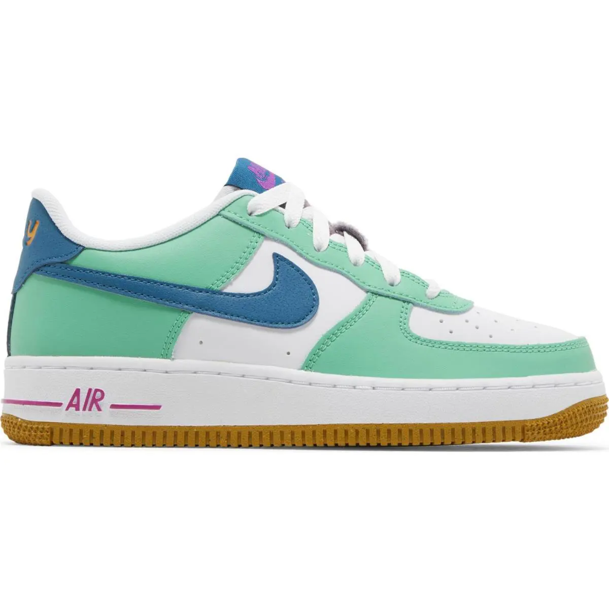 Nike shoes - White/Spring Green/Hyper Violet/Green Abyss 4