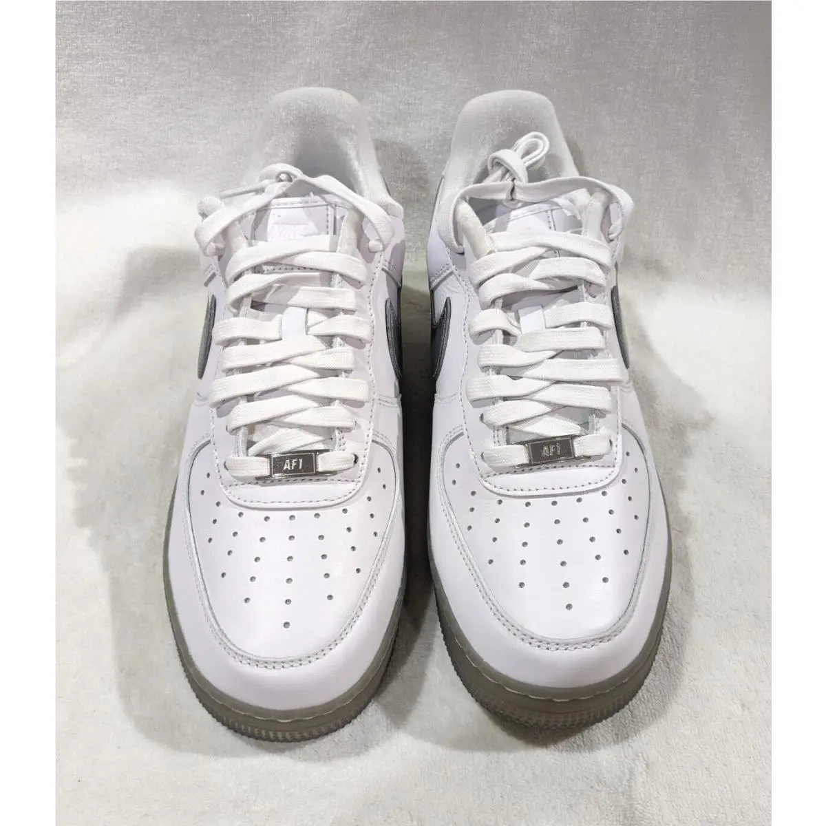 Nike shoes - Nike Air Force 1 `07 PRM - DX3945-100 - White/Silver 10