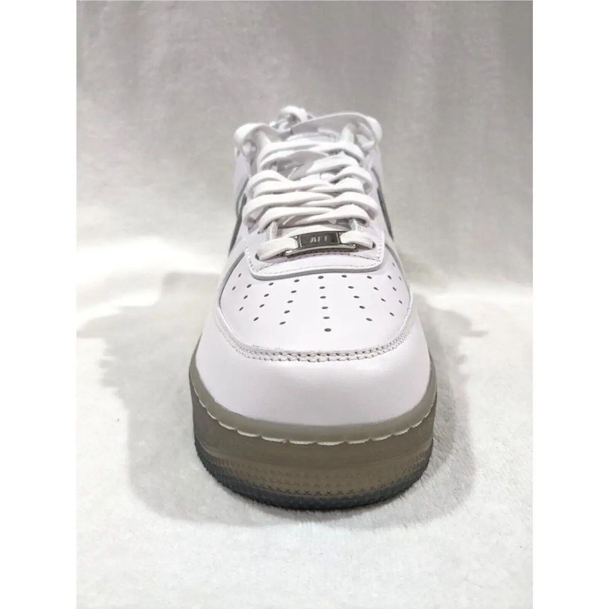Nike shoes - Nike Air Force 1 `07 PRM - DX3945-100 - White/Silver 11