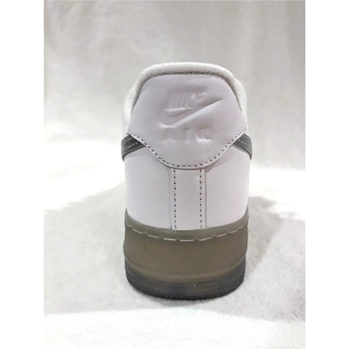 Nike shoes - Nike Air Force 1 `07 PRM - DX3945-100 - White/Silver 12