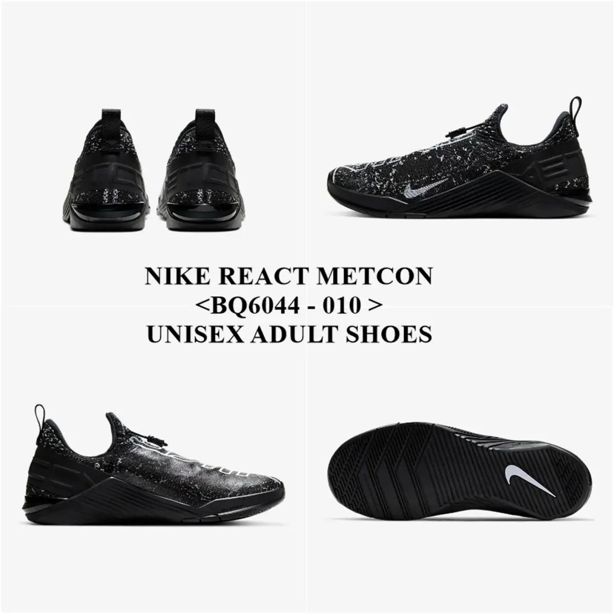 Nike shoes - BQ6044 - BQ6044 - BLACK / WHITE-BLACK 8