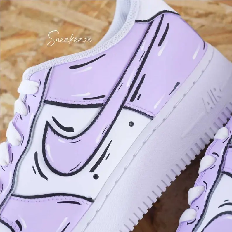 Nike shoes - Nike Air Force 1 - Air Force - CW2288-111 - Purple 5