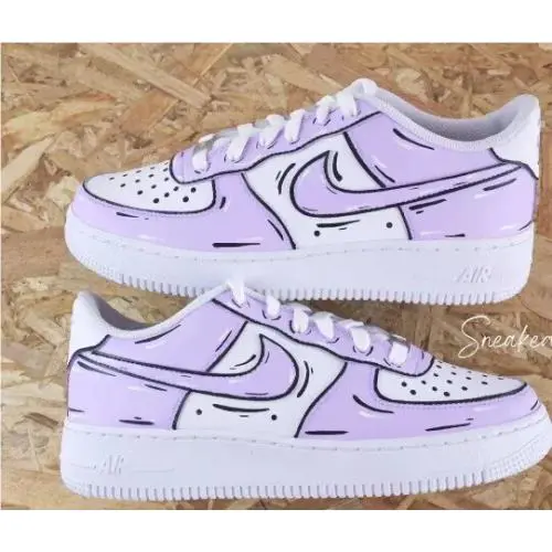 Nike shoes - Nike Air Force 1 - Air Force - CW2288-111 - Purple 18