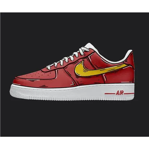 Nike shoes - Nike Air Force 1 - Air Force - CW2288-111 - Red 19