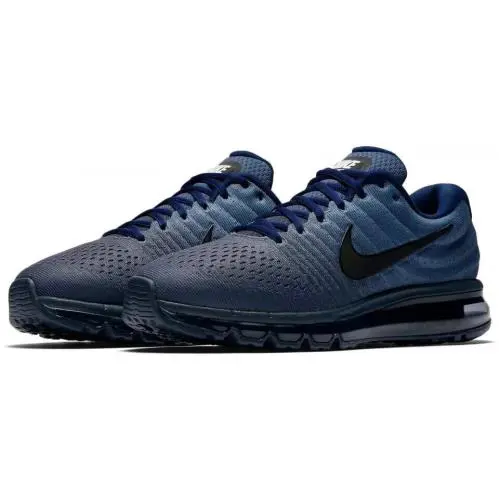 Nike Air Max 2017 849559-405 Sneaker Men`s US 8 Binary Blue Running Shoes HAM327 - Blue