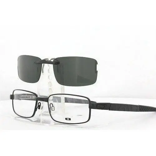 Oakley sunglasses - Oakley TWIN_SHOCK-OX3095-52X18-L Polarized Clip-On - Polarized - Grey, Revo Blue Mirrored, and 12 other lens s to choose: REVO Blue Mirrored