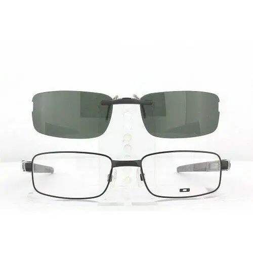 Oakley sunglasses - Oakley TWIN_SHOCK-OX3095-52X18-L Polarized Clip-On - Polarized - Grey, Revo Blue Mirrored, and 12 other lens s to choose: REVO Blue Mirrored