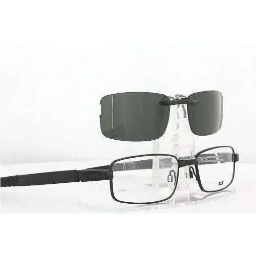 Oakley sunglasses - Oakley TWIN_SHOCK-OX3095-52X18-L Polarized Clip-On - Polarized - Grey, Revo Blue Mirrored, and 12 other lens s to choose: REVO Blue Mirrored