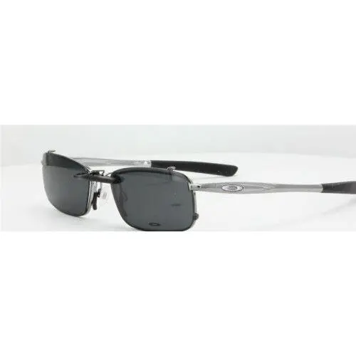 Oakley sunglasses - Oakley OX3166-53X18-T Polarized Clip-On Sunglasses - Grey, Revo Blue Mirrored, and 12 other lens s to choose: REVO Blue Mirrored