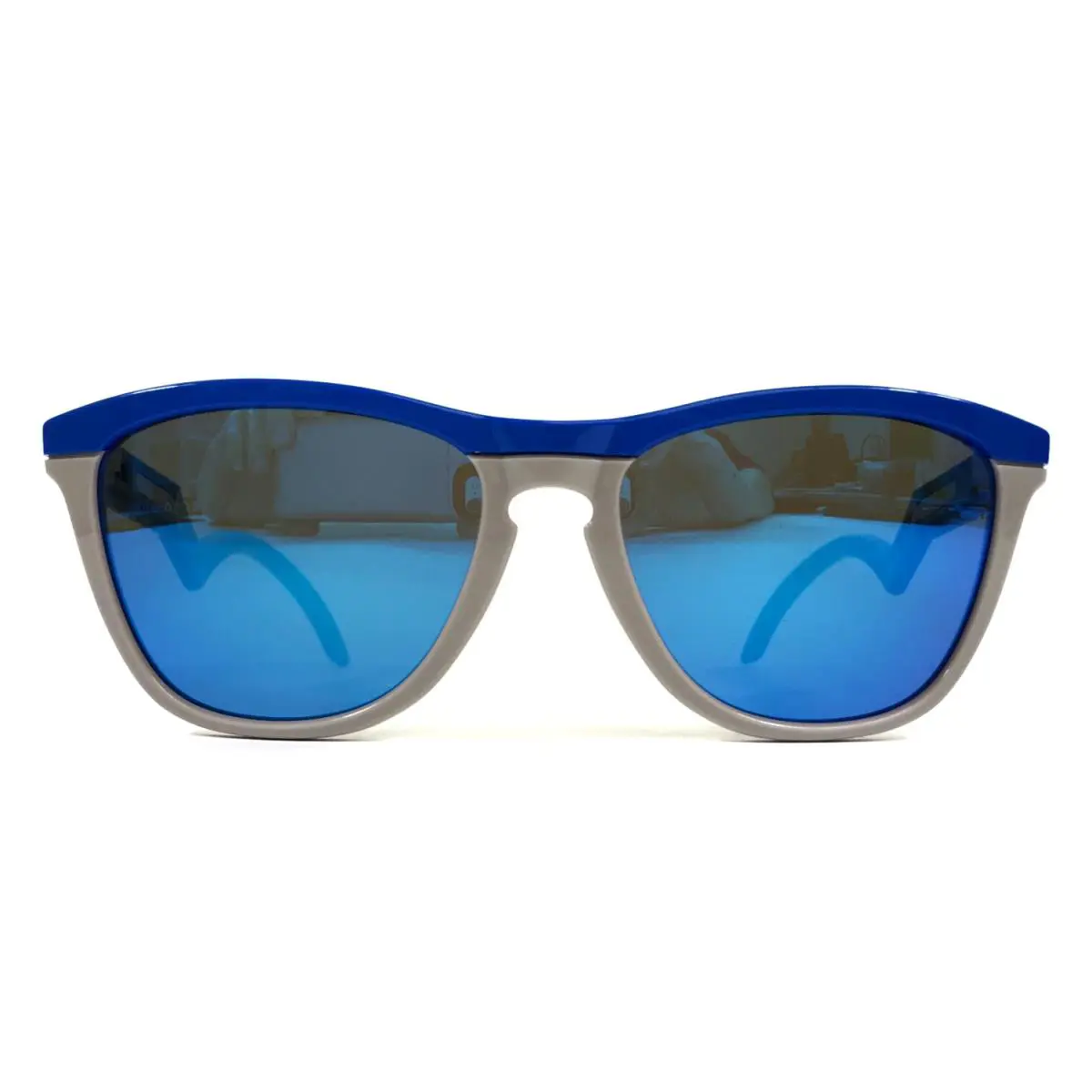 Sunglasses Frogskins Hybrid OO9289-0355 Blue/cool Grey w/ Prizm Sapphire by Oakley