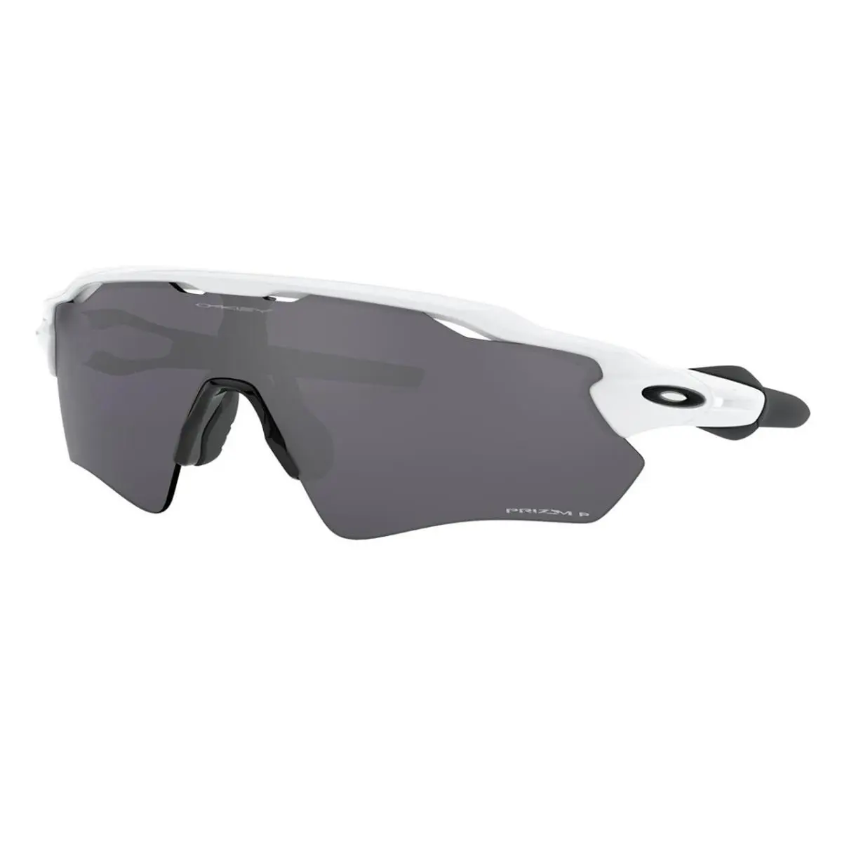 Radar EV Path Polished White Prizm Polarized Black Sunglass OO9208-94 by Oakley