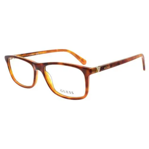 Guess GU50054 053 Men`s Eyeglasses Frames 53-15-145 Blonde Havana
