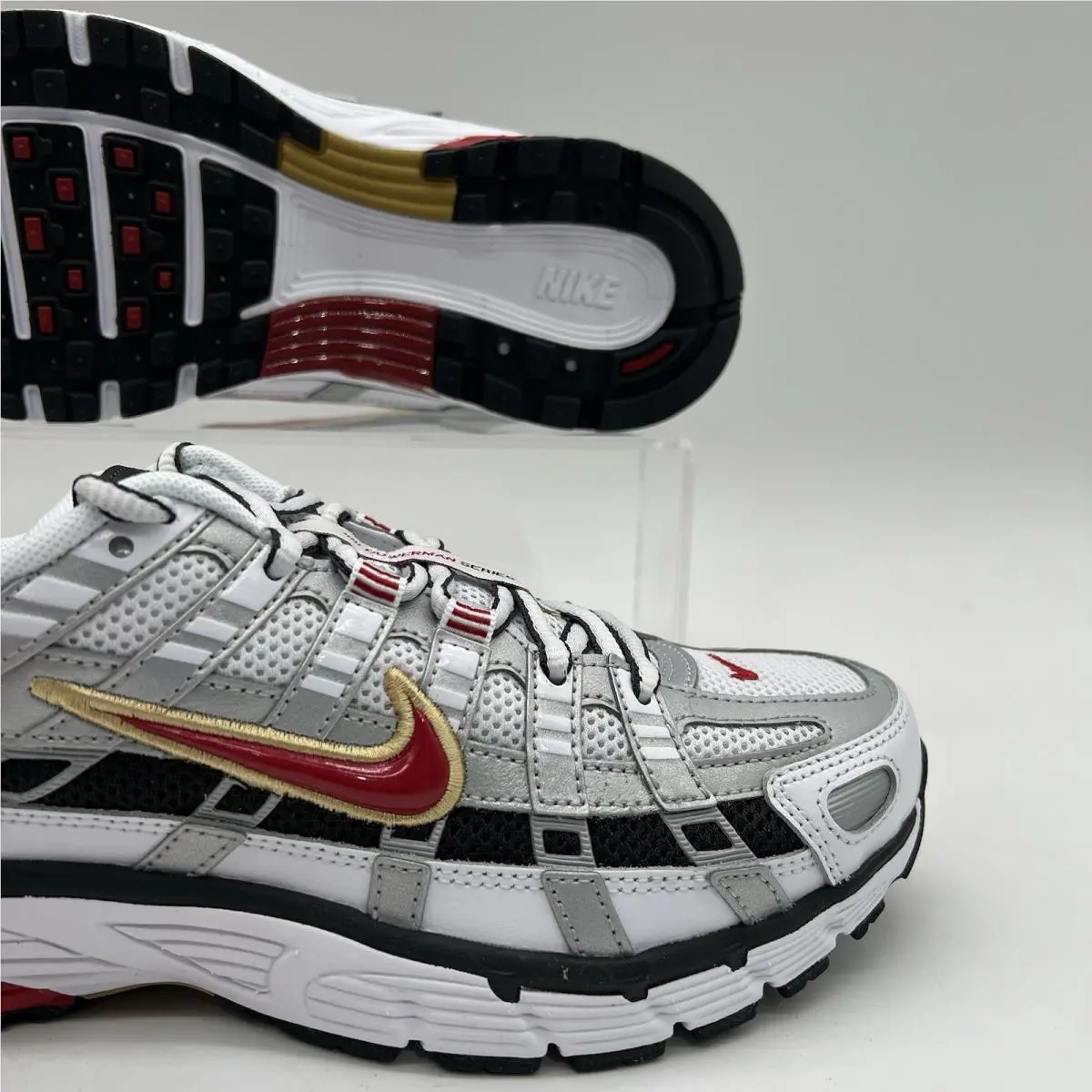 Nike shoes - Nike P-6000 - BV1021-101 - White/Varsity red 0