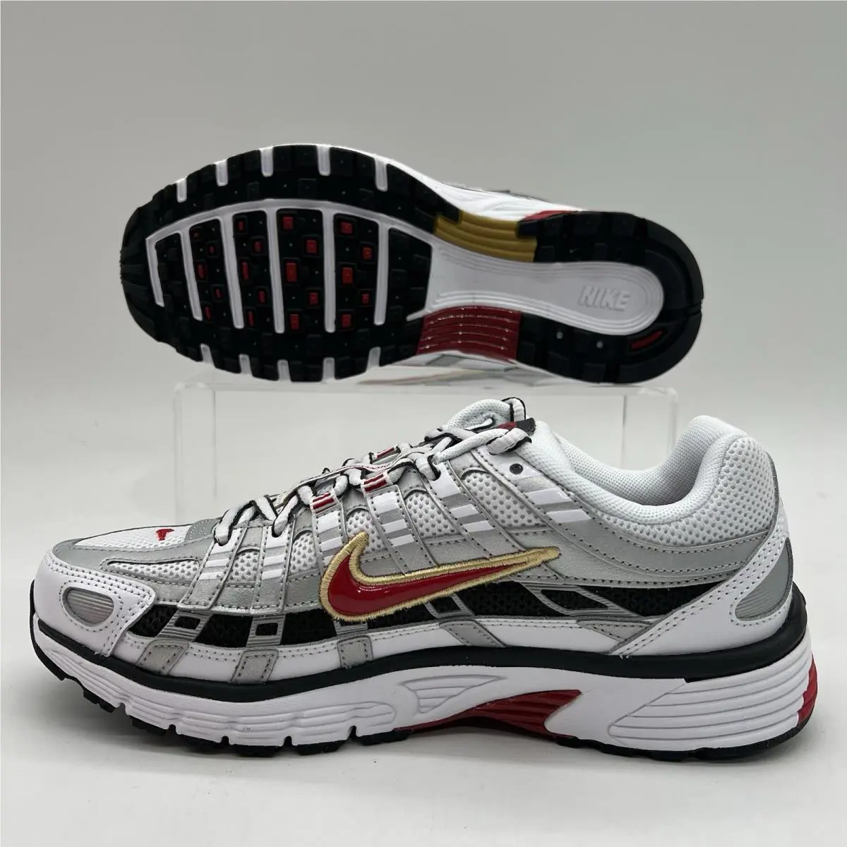 Nike shoes - Nike P-6000 - BV1021-101 - White/Varsity red 2