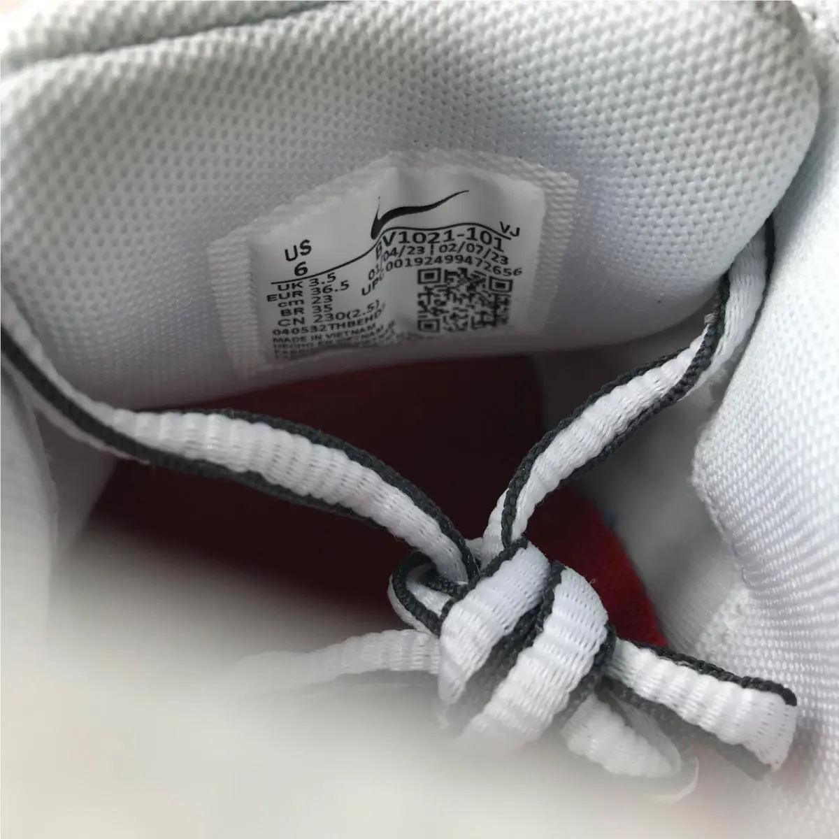 Nike shoes - Nike P-6000 - BV1021-101 - White/Varsity red 11