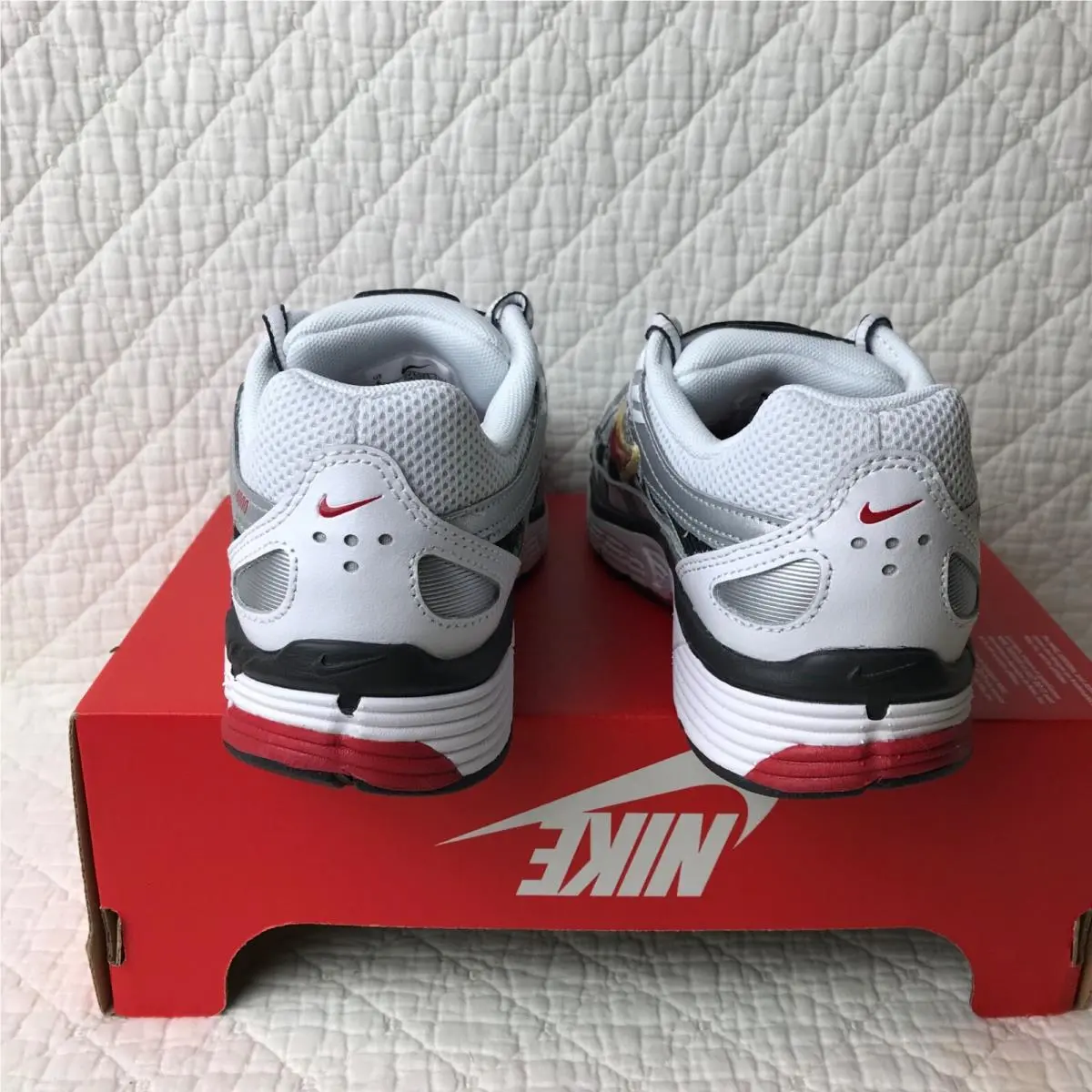Nike shoes - Nike P-6000 - BV1021-101 - White/Varsity red 4