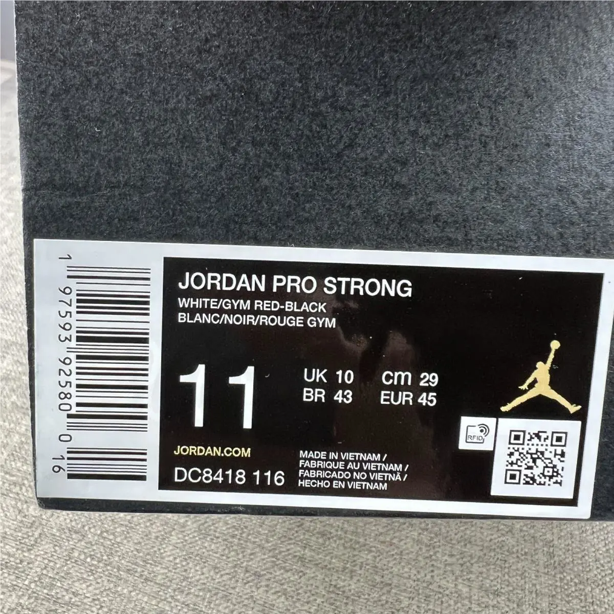 Nike shoes - Jordan Pro Strong - Pro Strong - DC8418-116 - White 9