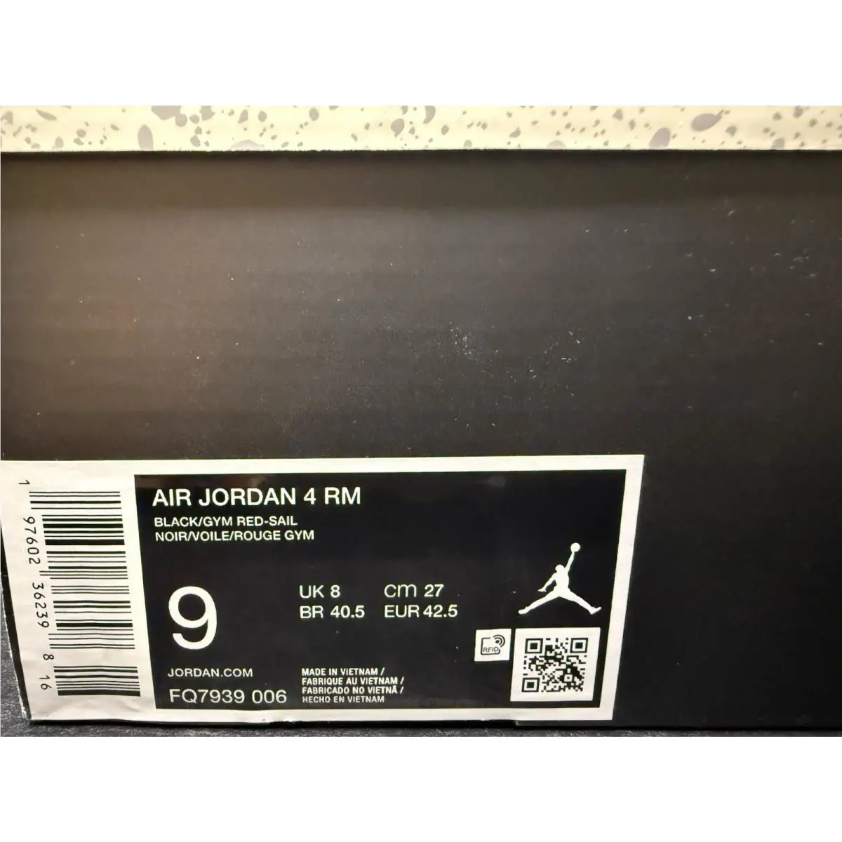 Nike shoes - Air Jordan 4 RM - Air - FQ7939-006 - Black 15