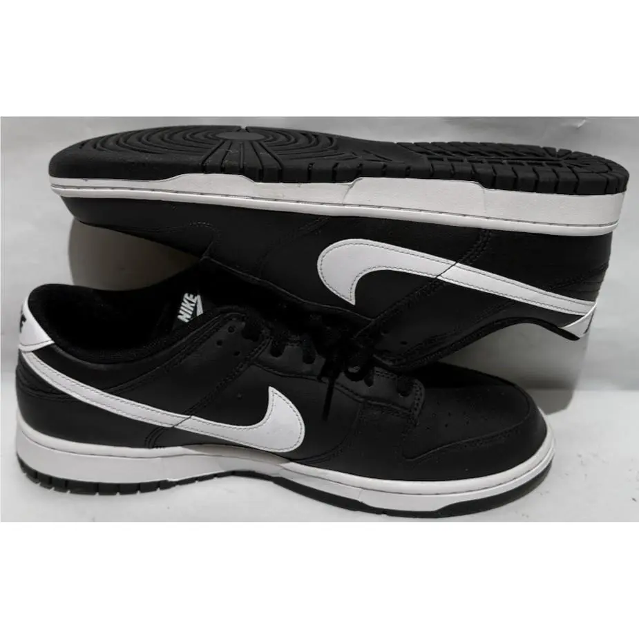 Nike shoes - Dunk Low Retro (Black Panda) - DV0831-002 - Black (UPC: 196153831513) 4