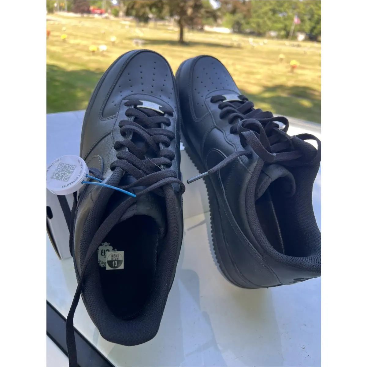 Nike shoes - Nike Air Force 1 - Air Force - CW2288-001 - Black 7