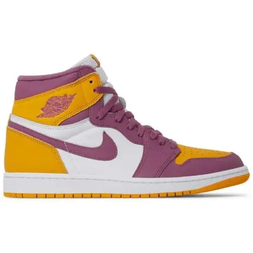 Nike Air Jordan 1 Retro High OG Brotherhood White Gold 555088-706 Men`s 9