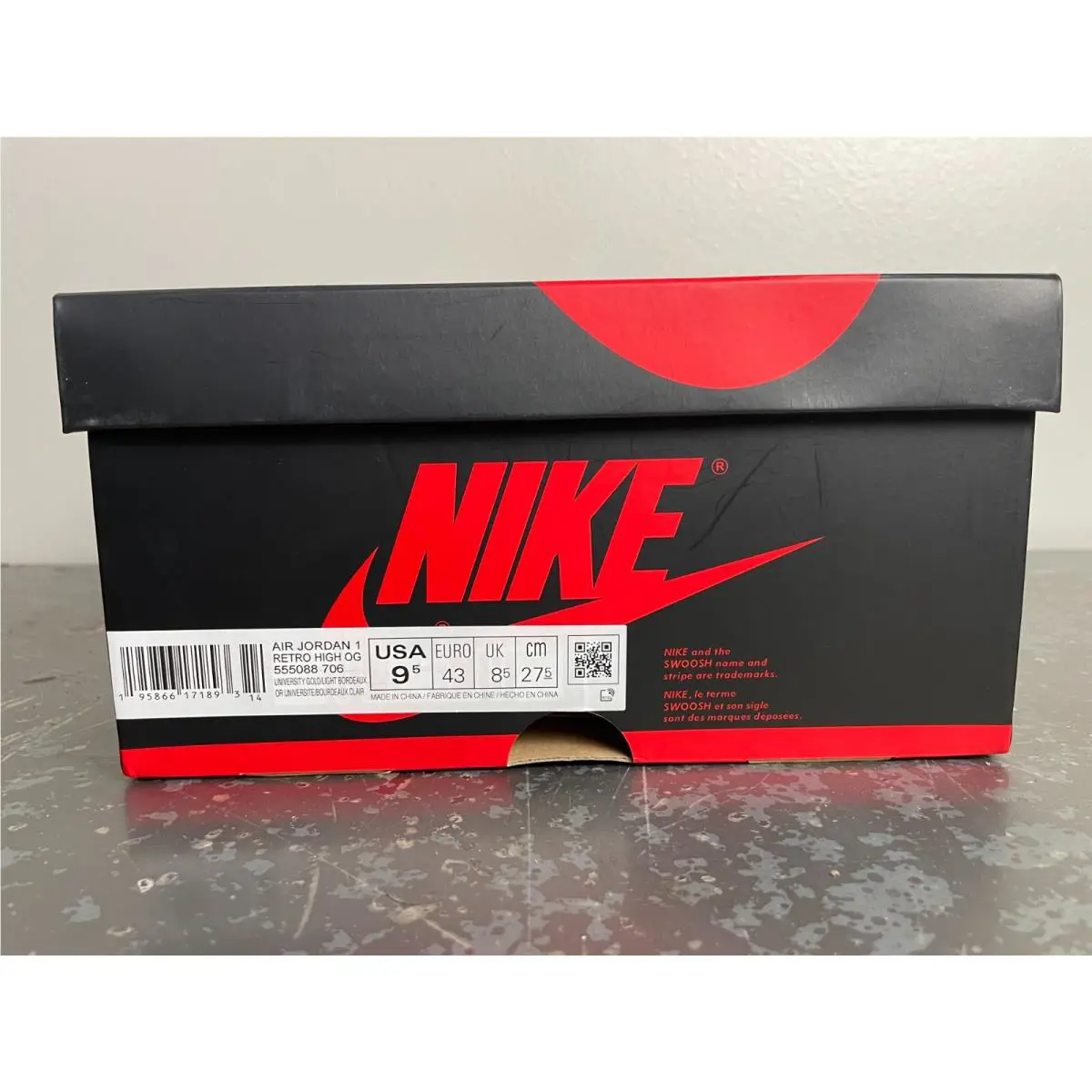 Nike shoes - Nike Air Jordan 1 - Air - 555088-706 - Multicolor 10