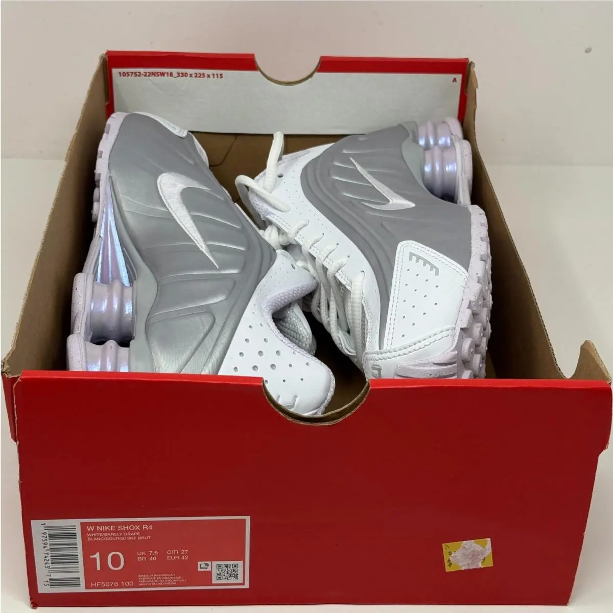Nike shoes - Nike Shox - Shox - Hf5076-100 - White (UPC: 197594742437) 3