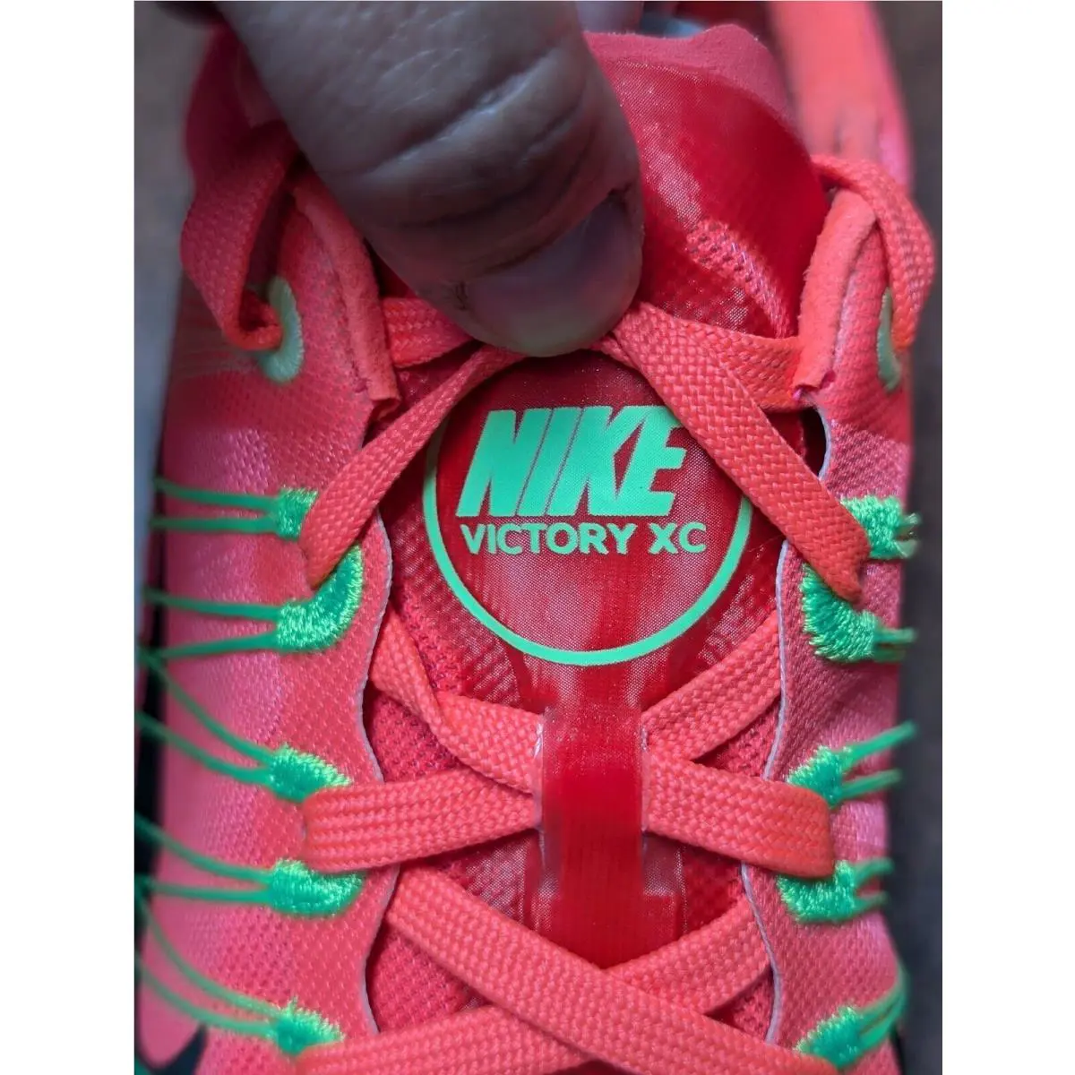 Nike shoes - Nike Zoom Victory - Zoom Victory - 599211-062 - Wolf Grey/Atomic Red/Flash Lime (UPC: 0886737942345) 1