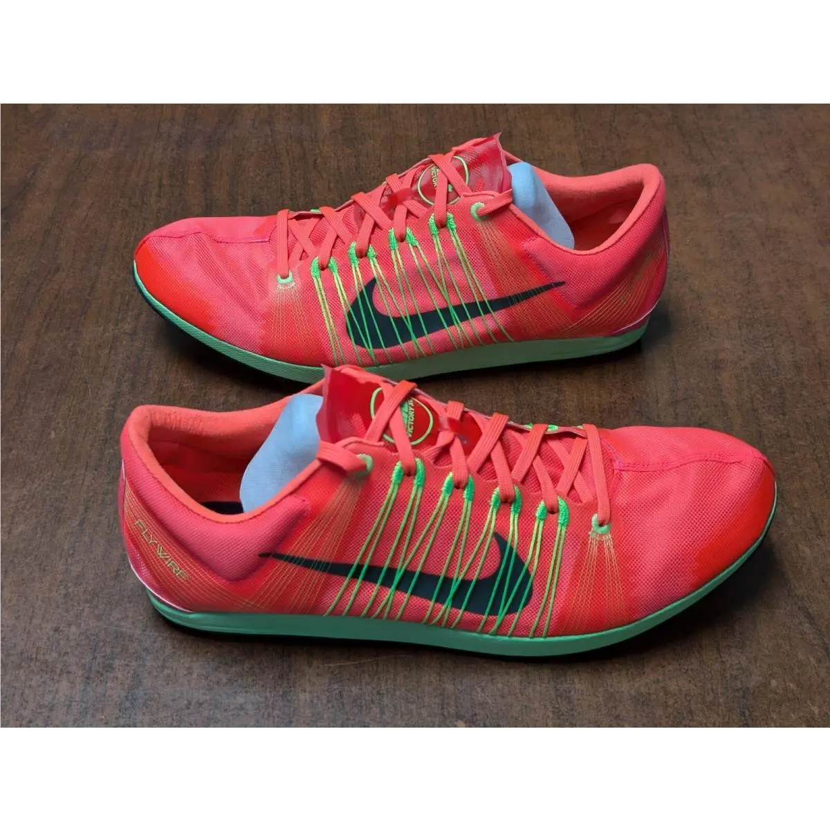 Nike shoes - Nike Zoom Victory - Zoom Victory - 599211-062 - Wolf Grey/Atomic Red/Flash Lime (UPC: 0886737942345) 7