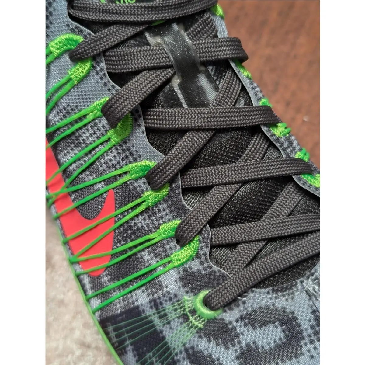 Nike shoes - Nike Zoom Victory - Zoom Victory - 599211-062 - Wolf Grey/Atomic Red/Flash Lime (UPC: 0886737942345) 2