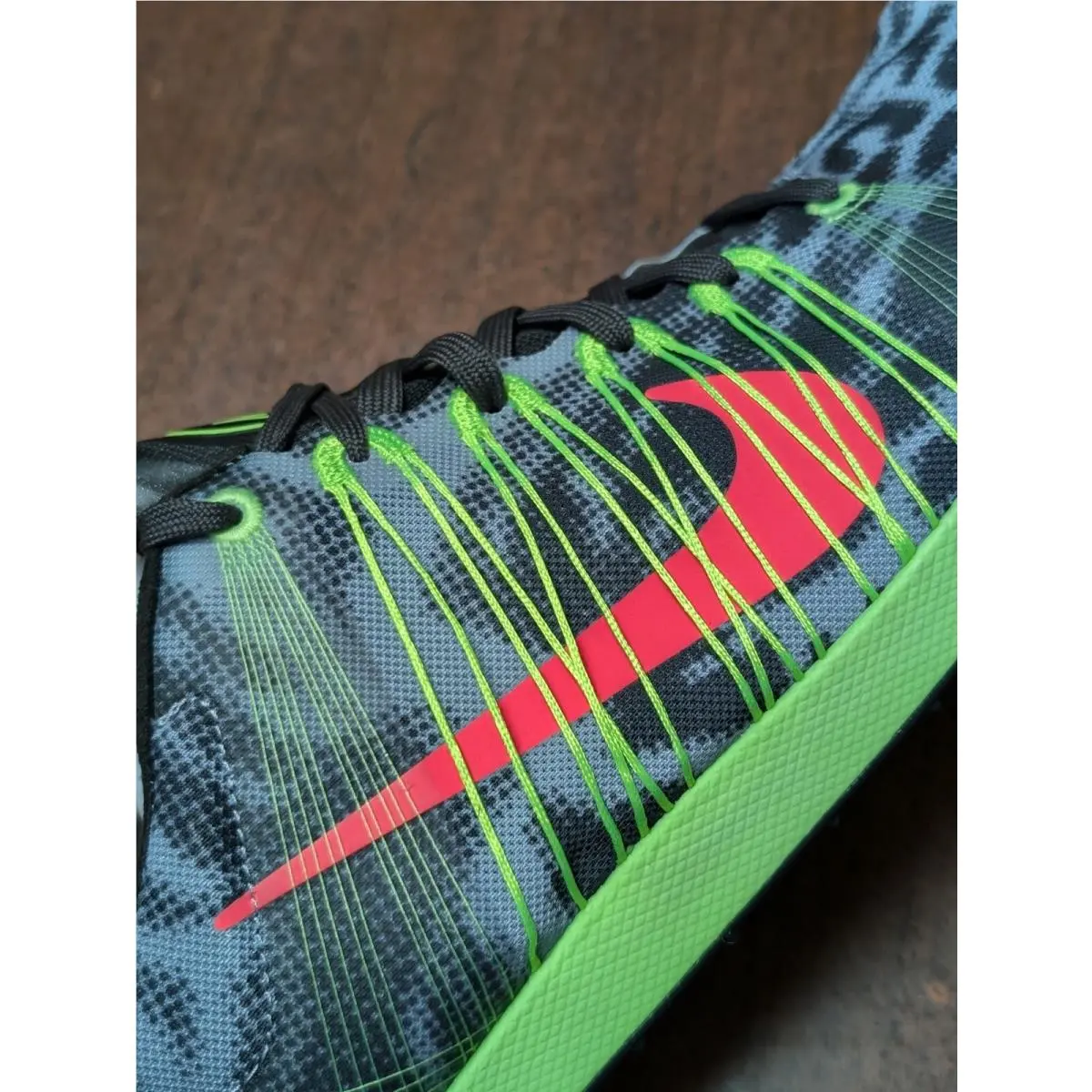 Nike shoes - Nike Zoom Victory - Zoom Victory - 599211-062 - Wolf Grey/Atomic Red/Flash Lime (UPC: 0886737942345) 3
