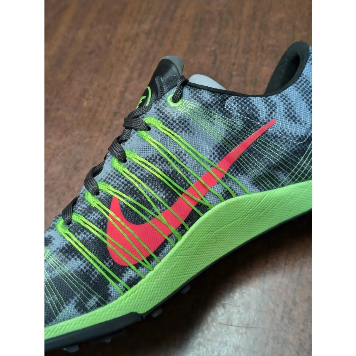 Nike shoes - Nike Zoom Victory - Zoom Victory - 599211-062 - Wolf Grey/Atomic Red/Flash Lime (UPC: 0886737942345) 5