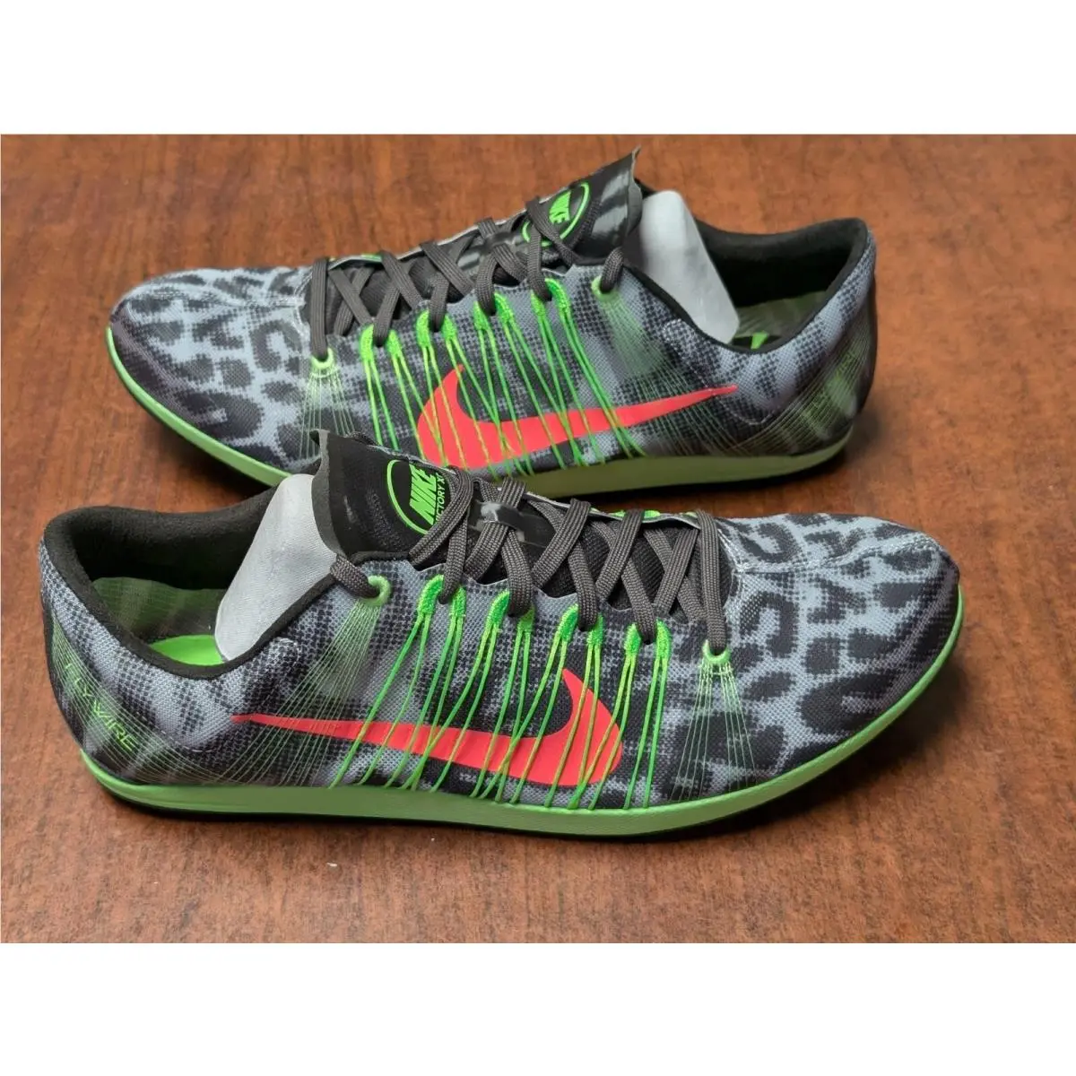 Nike shoes - Nike Zoom Victory - Zoom Victory - 599211-062 - Wolf Grey/Atomic Red/Flash Lime (UPC: 0886737942345) 6