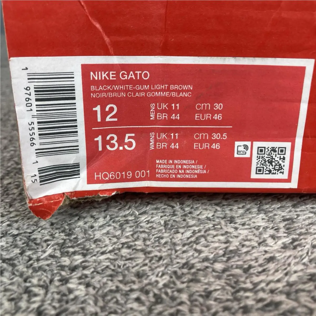Nike shoes - Nike Sb Gato - Gato - HQ6019-001 - Black 8