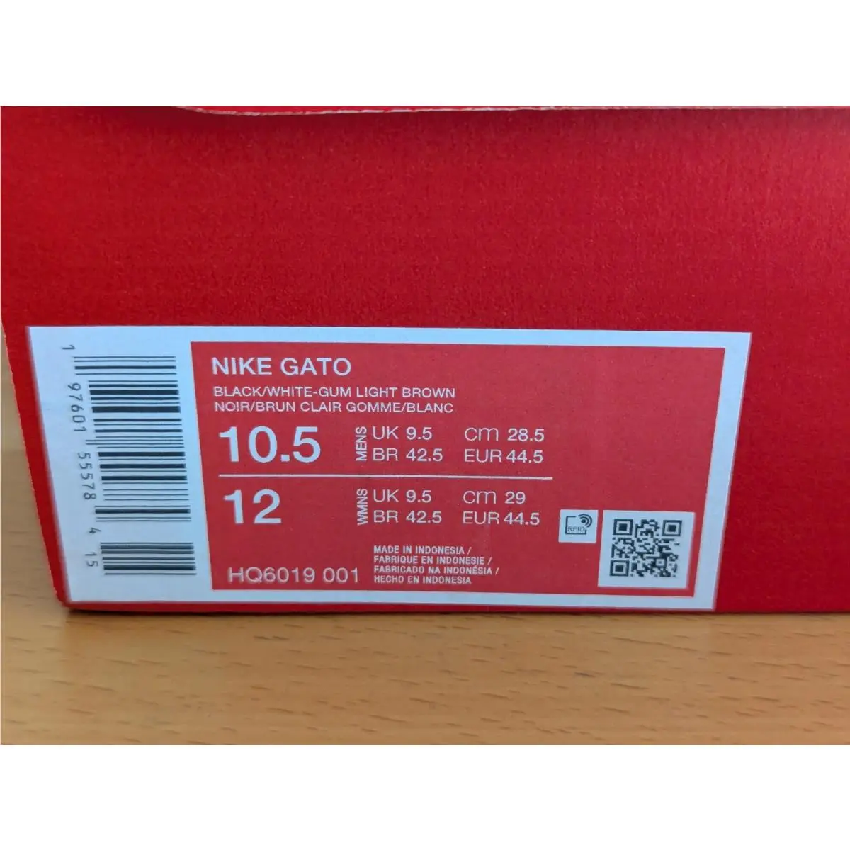 Nike shoes - Nike Gato - Gato - HQ6019-001 - Black 22