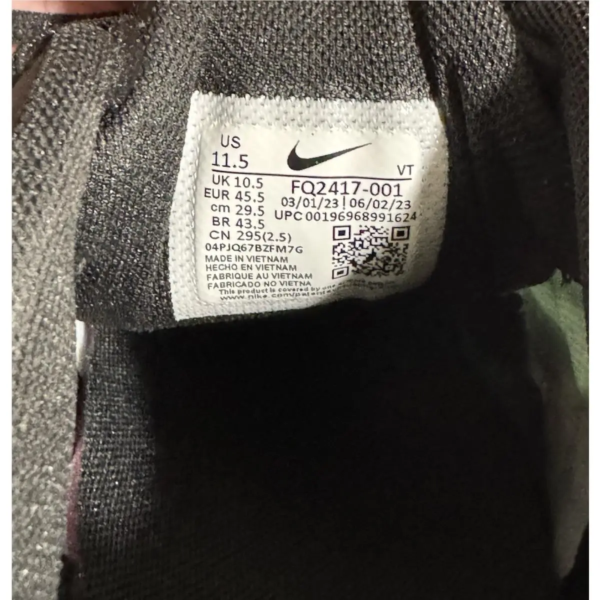 Nike shoes - Nike Air Max Plus 3 - FQ2417-001 - Black/Black/Laser Blue/White (UPC: 196968991624) 10