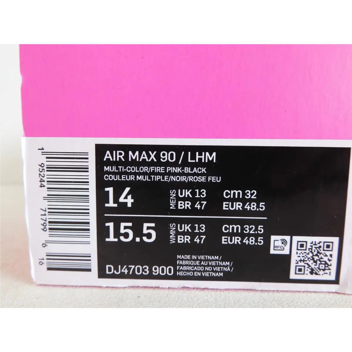 Nike shoes - Nike Air Max 90 - Air Max - DJ4703900 - Multicolor (UPC: 195244717996) 3