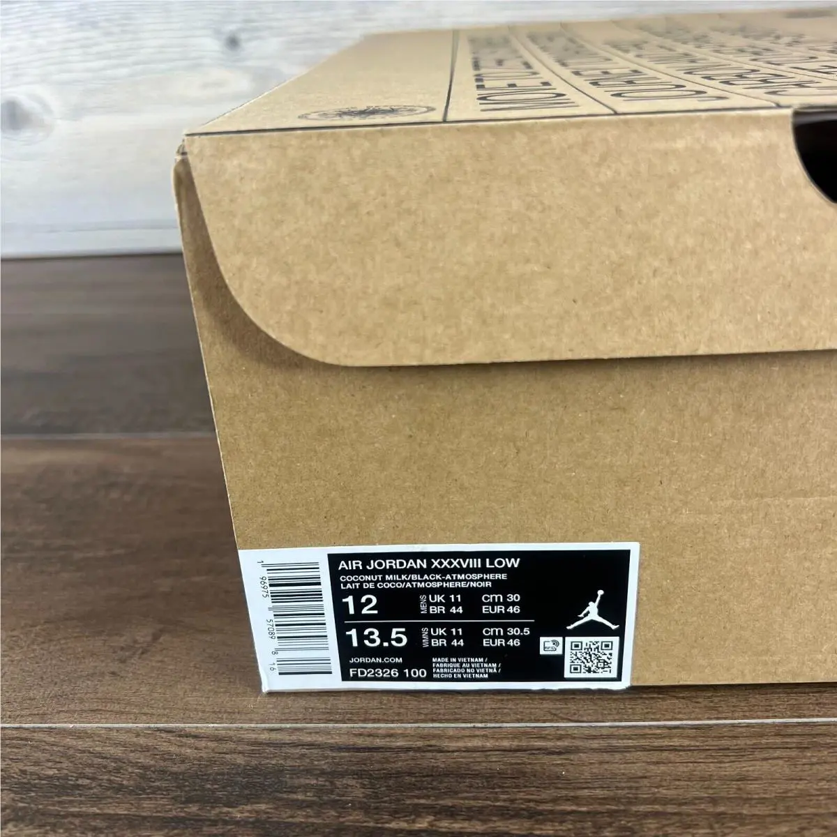 Nike shoes - Air Jordan 38 - Air - FD2326-100 - Cream (UPC: 196975578610) 8