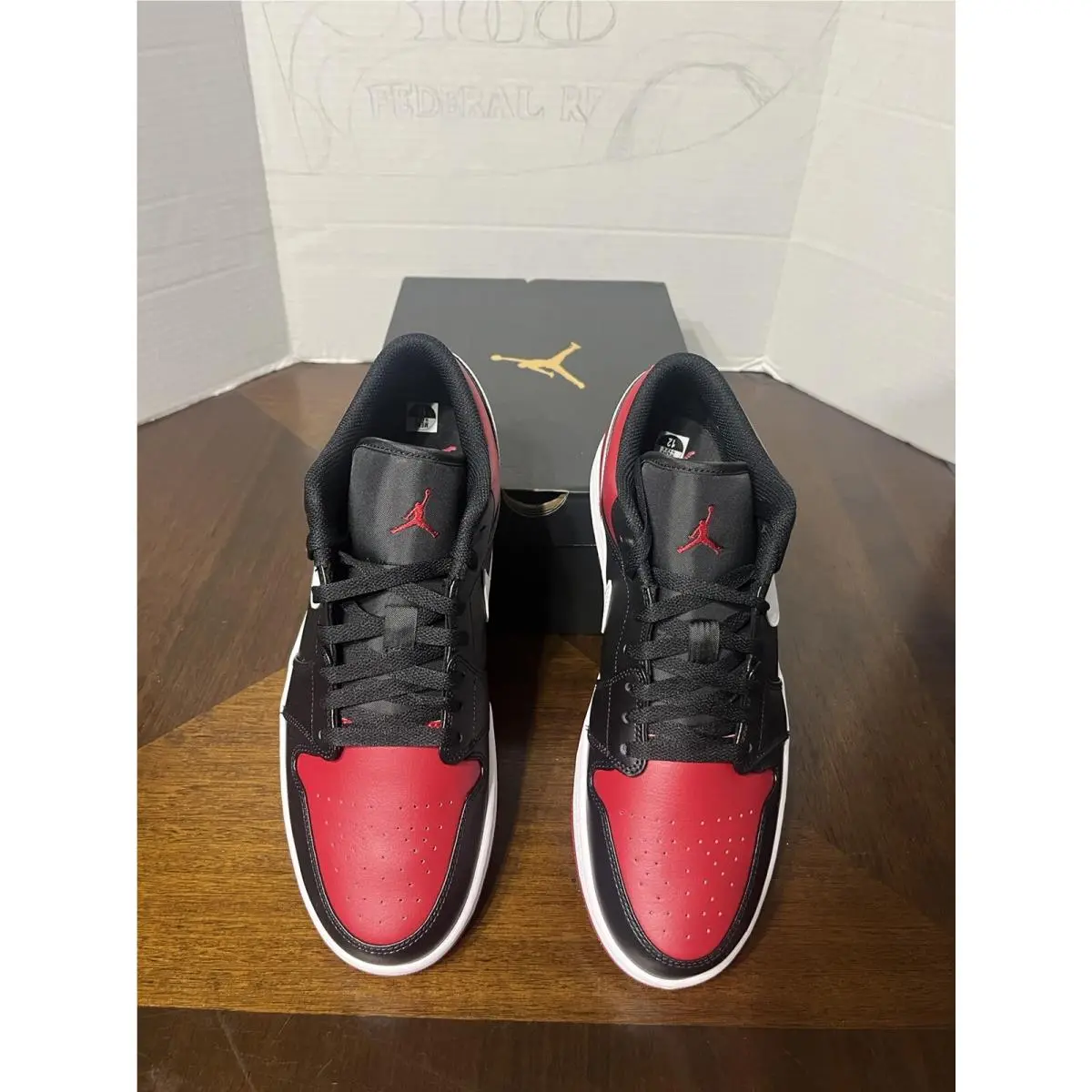 Nike shoes - Air Jordan 1 Low - Air Low - 553558-066 - Red 1