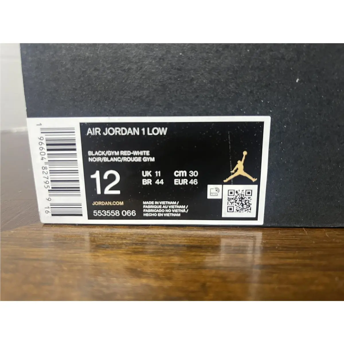 Nike shoes - Air Jordan 1 Low - Air Low - 553558-066 - Red 5