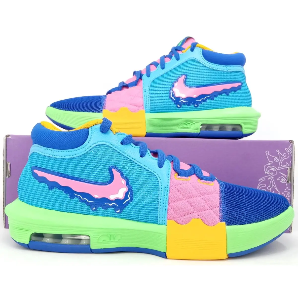 Nike shoes - Nike Lebron Witness VIII IPS - HJ2963 900 - Blue (UPC: 197600191631) 9