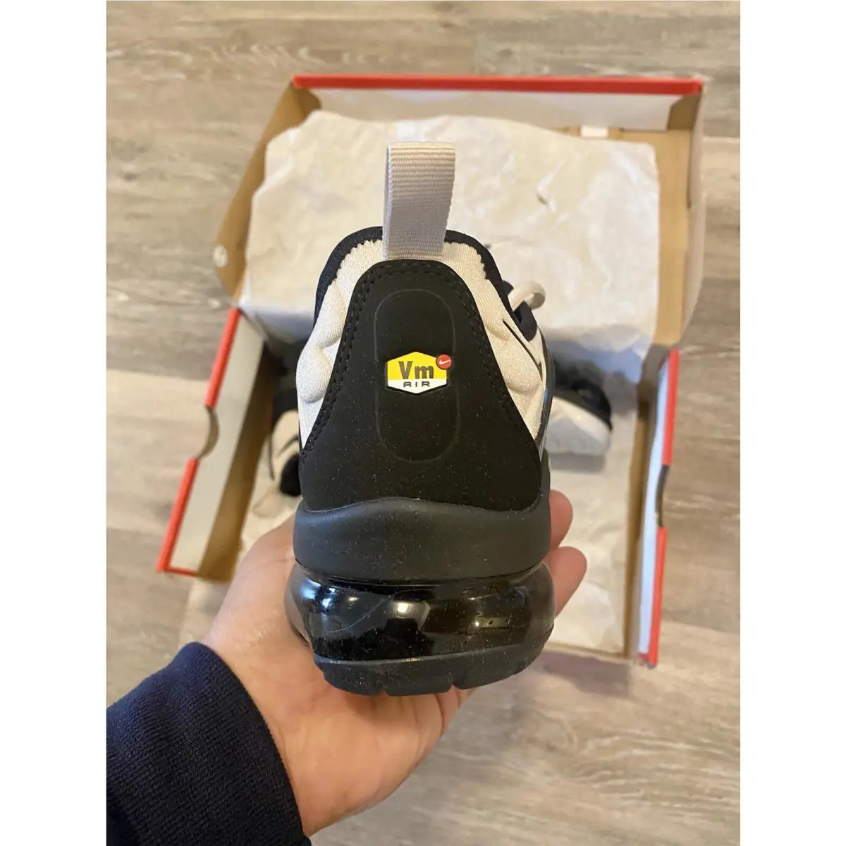 Nike shoes - Nike Air Vapormax Plus - Air Vapormax Plus - DH0860-100 - Light Orewood-Brown-Black (UPC: 194954121406) 0