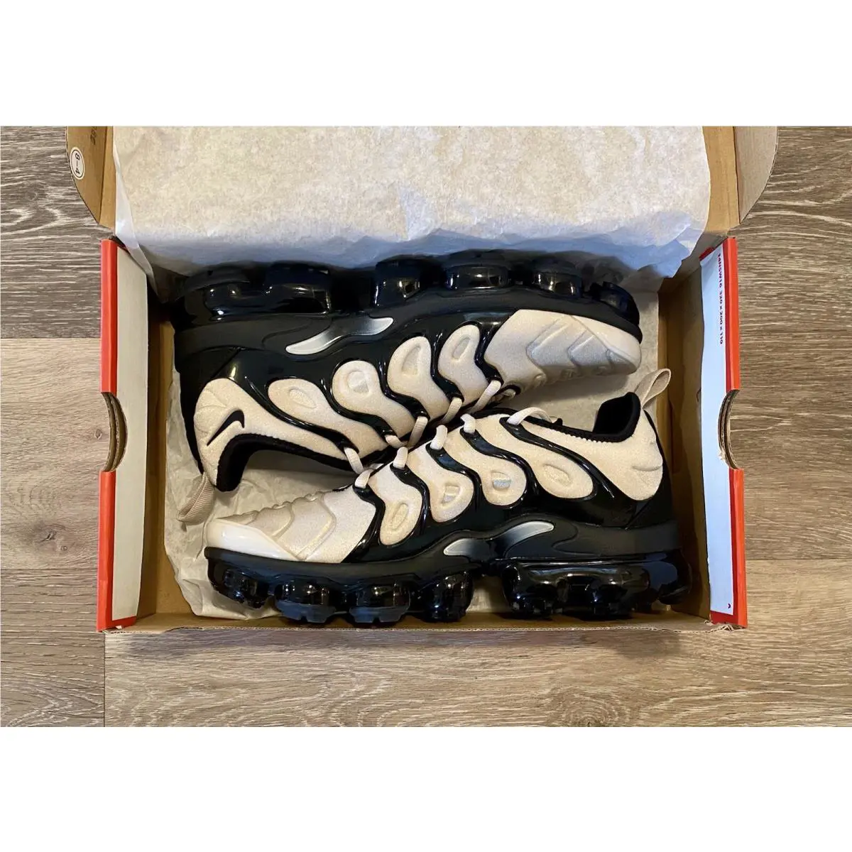 Nike shoes - Nike Air Vapormax Plus - Air Vapormax Plus - DH0860-100 - Light Orewood-Brown-Black (UPC: 194954121406) 5