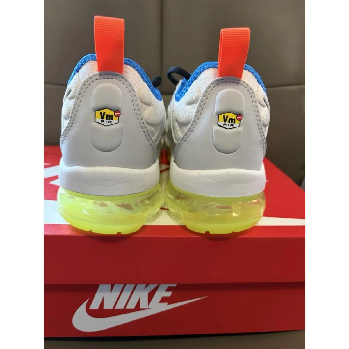 Nike shoes - Nike Air Vapormax Plus - Air Vapormax Plus - DQ4695 001 - Photon Dust / Black - Volt (UPC: 195866017399) 10