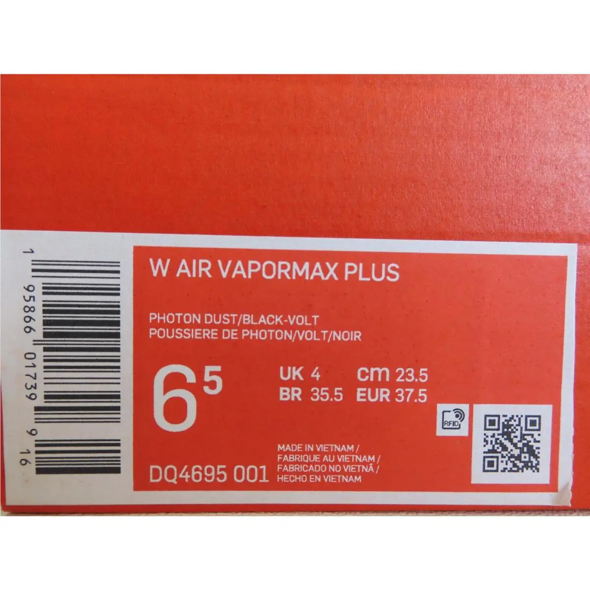 Nike shoes - Nike Air Vapormax Plus - Air Vapormax Plus - DQ4695-001 - Gray (UPC: 195866017399) 3