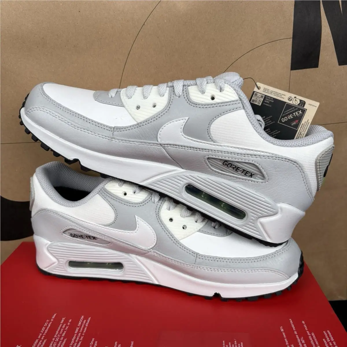 Nike shoes - Nike Air Max 90 - Air Max - DJ9779-003 - Photon Dust/Summit White 1